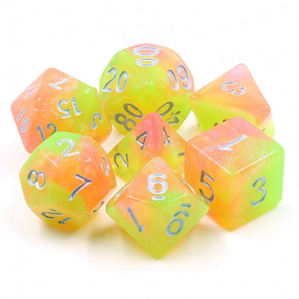 Foam Brain Games: Summer's Joy Dice Set - Image 2
