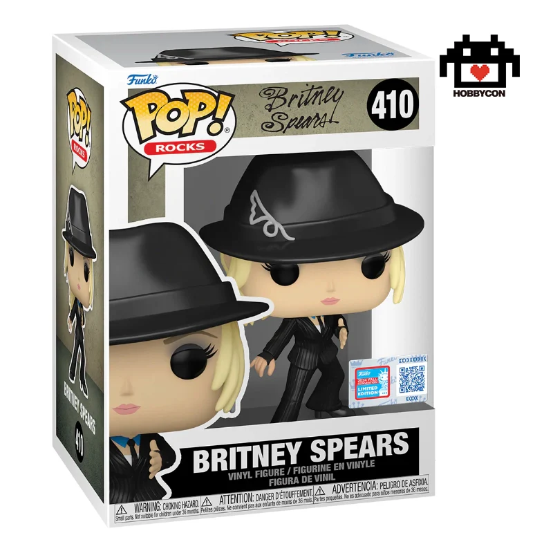 Funko POP! Britney Spears (Me Against The Music) - New York Comic Con Exclusive (2024 Fall Convention Sticker) - Image 2