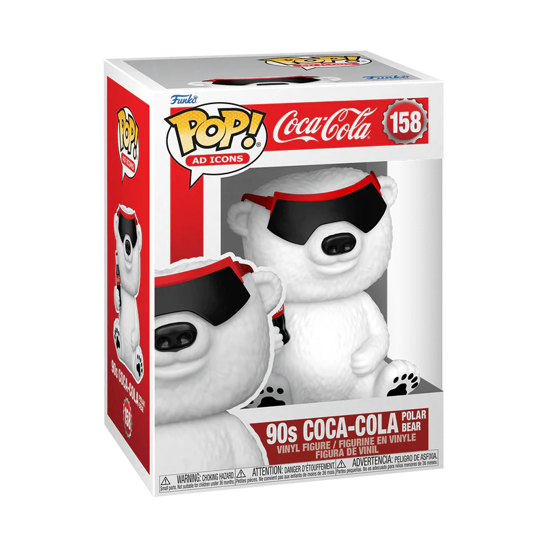 Funko Pop!: Coca Cola - 90's Coca-Cola Polar Bear