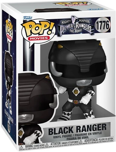 Funko POP! Movies: Mighty Morphin Power Rangers Movie - Black Ranger
