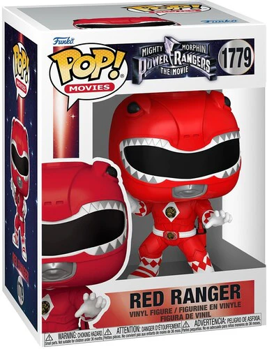 Funko POP! Movies: Mighty Morphin Power Rangers Movie - Red Ranger