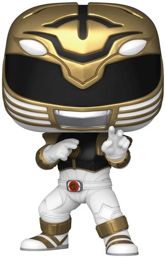 Funko POP! Movies: Mighty Morphin Power Rangers Movie - White Ranger - Image 2