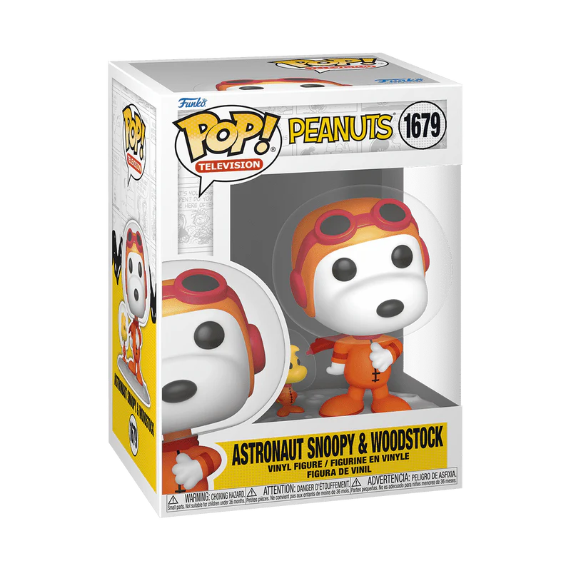 Funko Pop!: Peanuts - Astronaut Snoopy & Woodstock