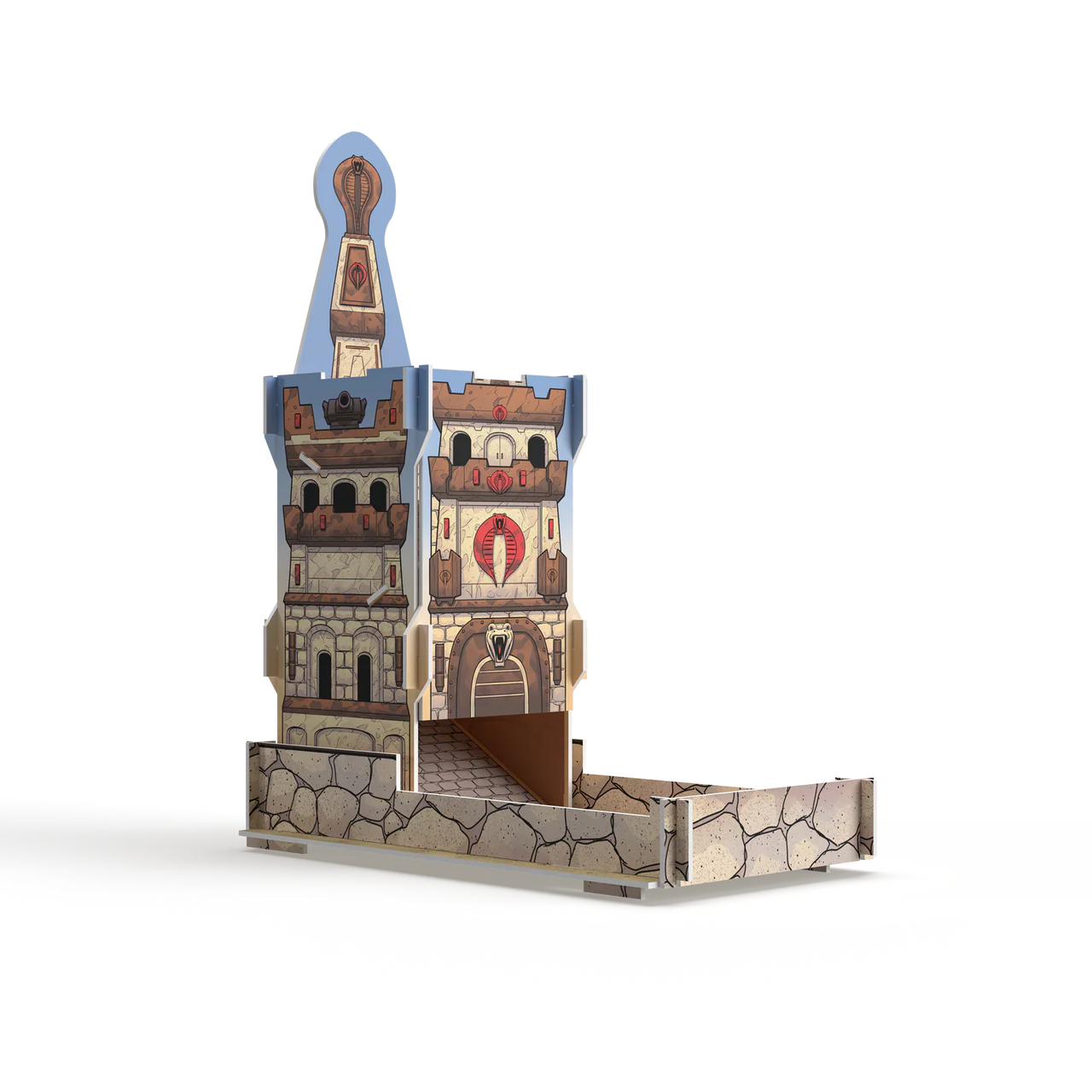 G.I. JOE Deck Building Game: Cobra Silent Castle Dice Tower (Bonus Box #6) - Image 2