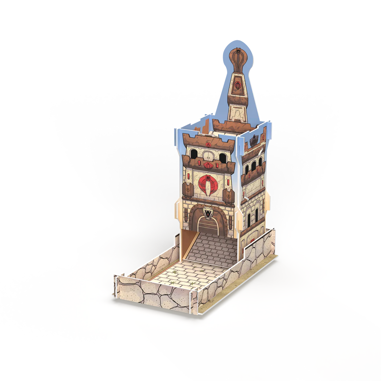 G.I. JOE Deck Building Game: Cobra Silent Castle Dice Tower (Bonus Box #6) - Image 3