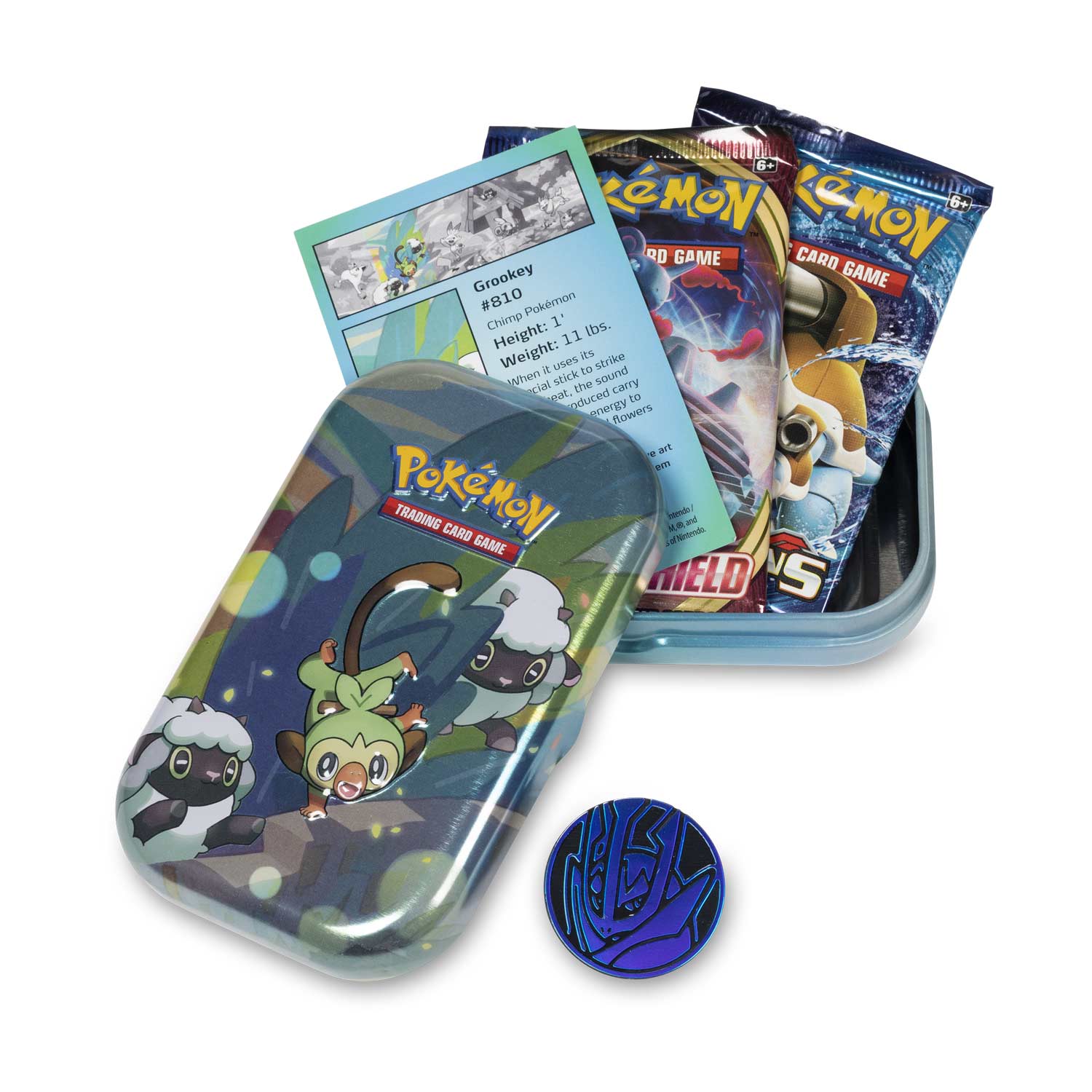 Galar Pals - Mini Collector's Tin (Grookey & Wooloo) - Image 3