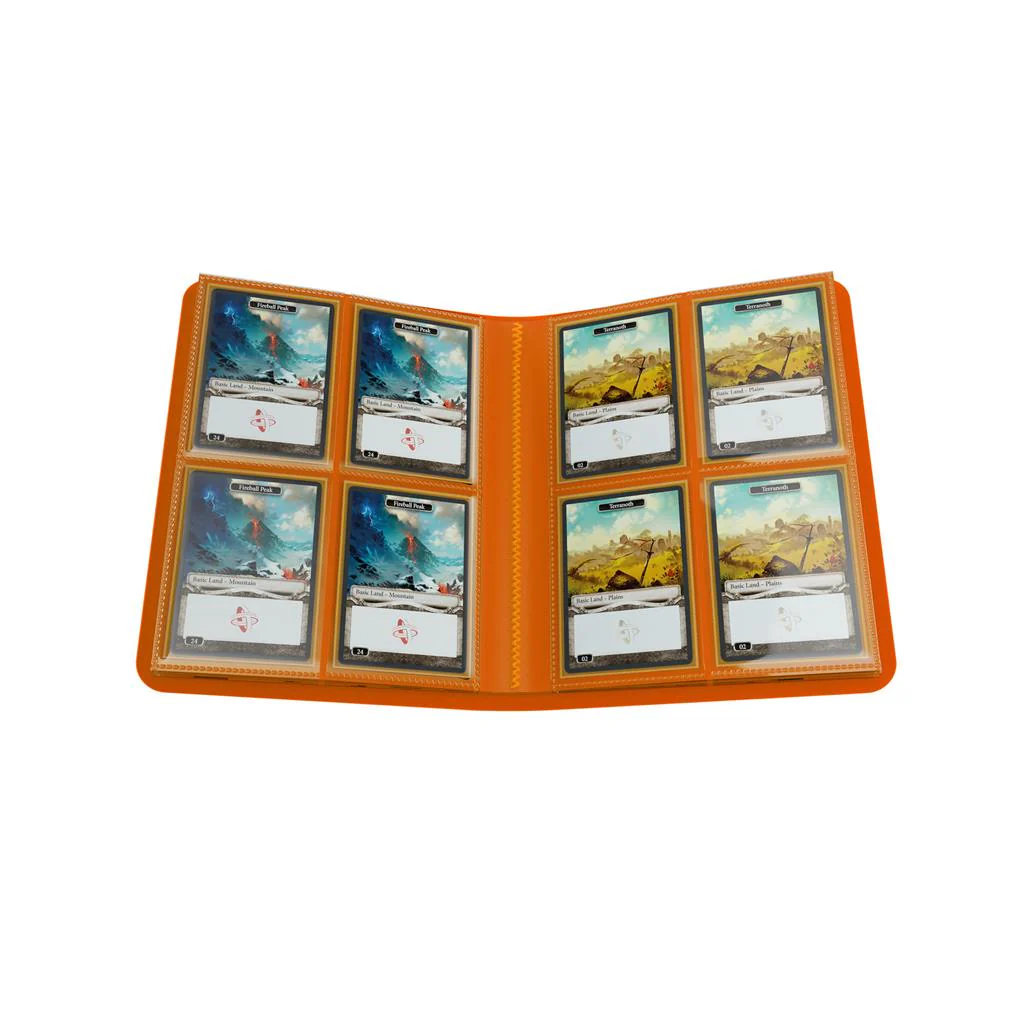 Gamegenic: Prime Album 8-Pocket - Orange - Image 5
