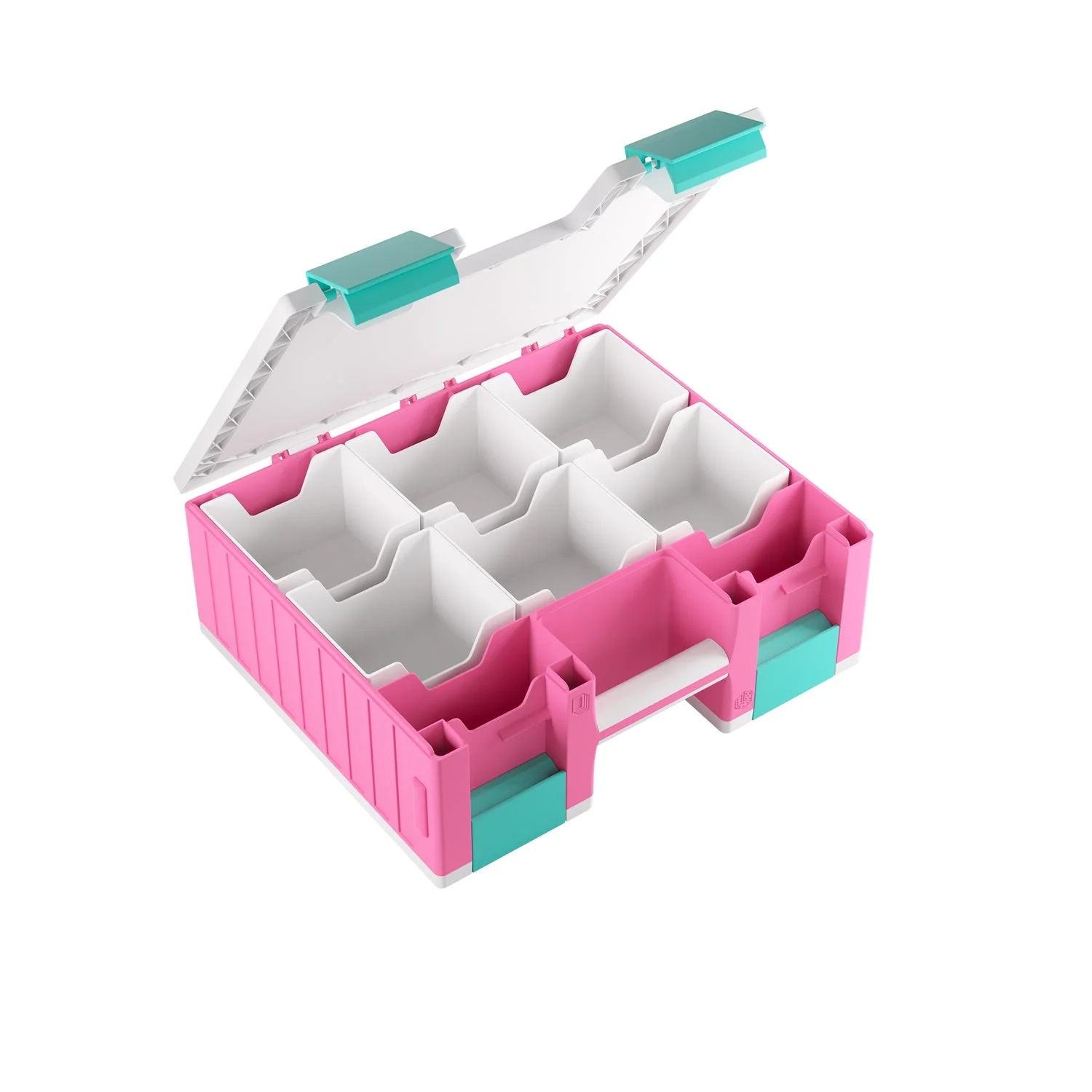 Gamegenic: Game Castle - Pink/White/Teal