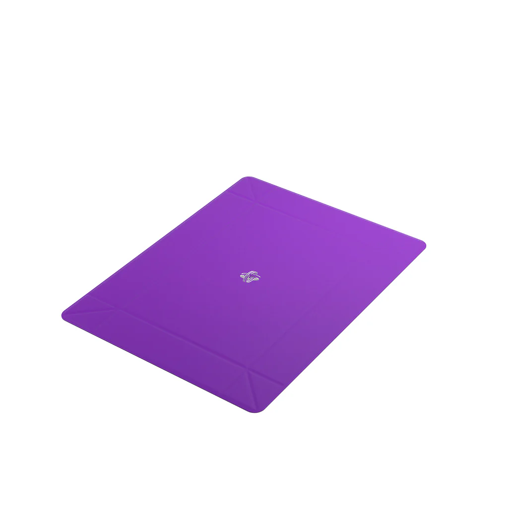 Gamegenic: Magnetic Dice Tray Rectangular - Black/Purple - Image 2