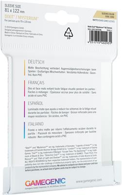 Gamegenic: MATTE Sleeves: Dixit (81 x 122 mm) - Image 2