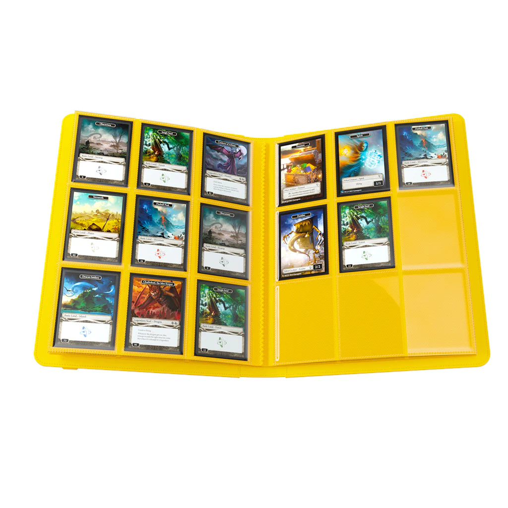Gamegenic: Zip-Up Album 18-Pocket - Yellow - Image 3