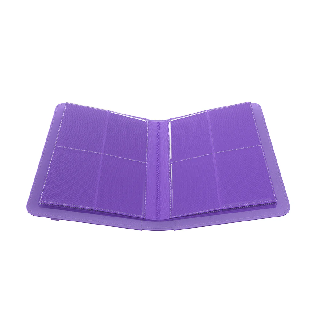 Gamegenic: Prime Album 8-Pocket - Purple - Image 4