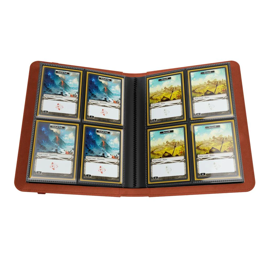 Gamegenic: Prime Album 8-Pocket - Red - Image 4