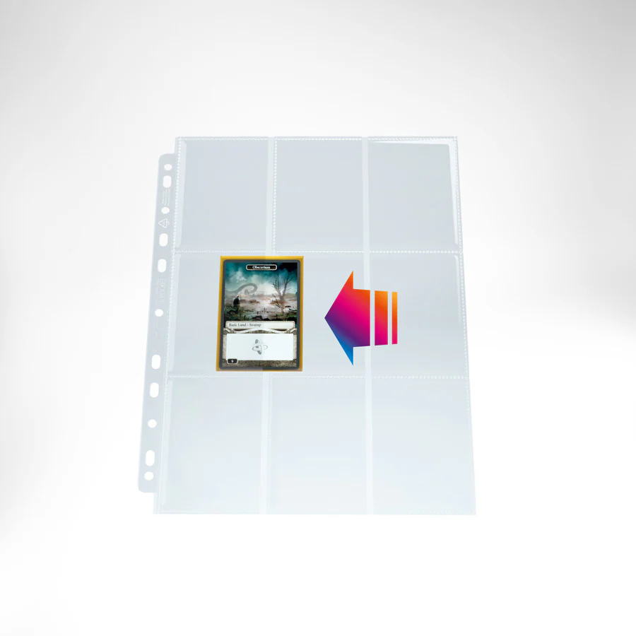 Gamegenic: Sideloading 9-Pocket 10 Pages - Clear - Image 2