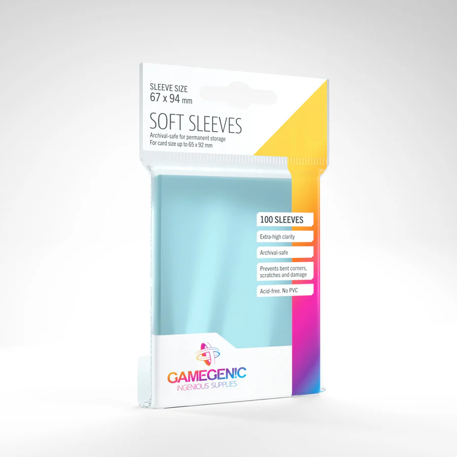 Gamegenic: Soft Sleeves (67x94)