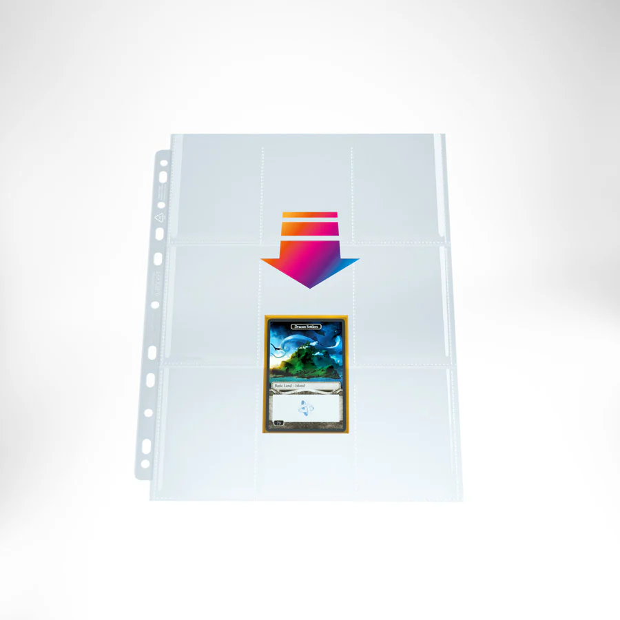Gamegenic: Toploading 9-Pocket 10 pages - Clear - Image 2
