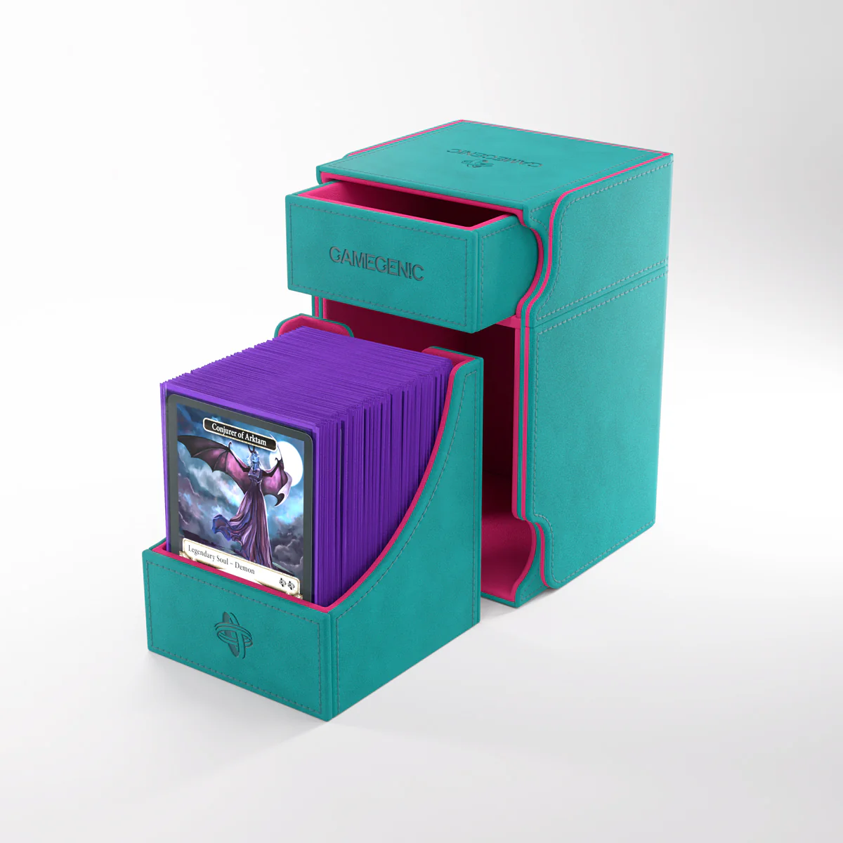Gamegenic: Watchtower 100+ XL Convertible - Teal/Pink - Image 2