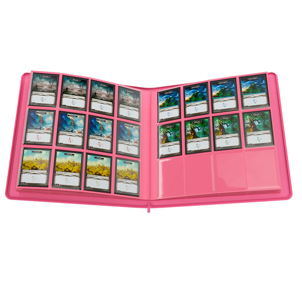 Gamegenic: Zip-Up Album 24-Pocket - Pink - Image 3