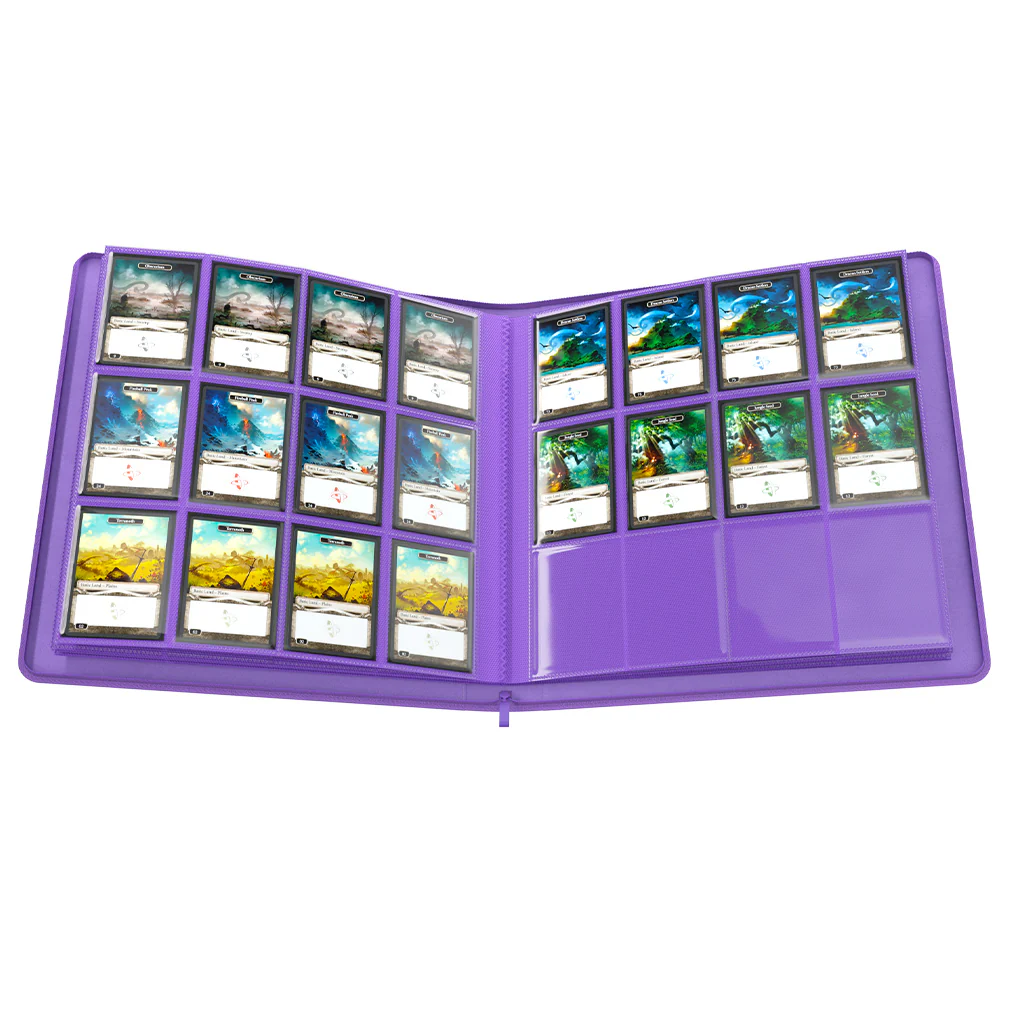 Gamegenic: Zip-Up Album 24-Pocket - Purple - Image 3