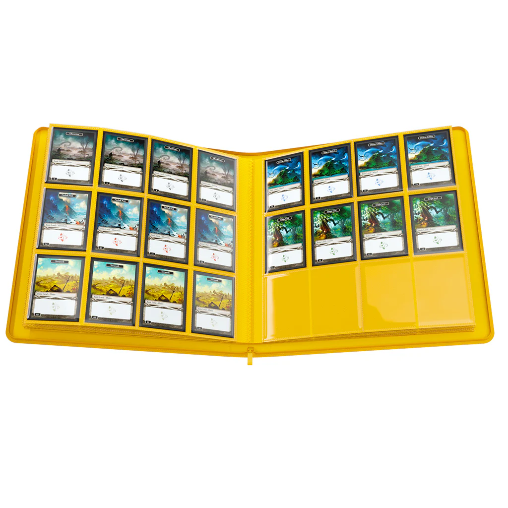 Gamegenic: Zip-Up Album 24-Pocket - Yellow - Image 3