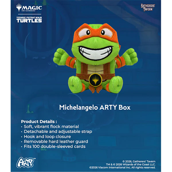 Gatherer's Tavern: Teenage Mutant Ninja Turtles - Michelangelo ARTY Box