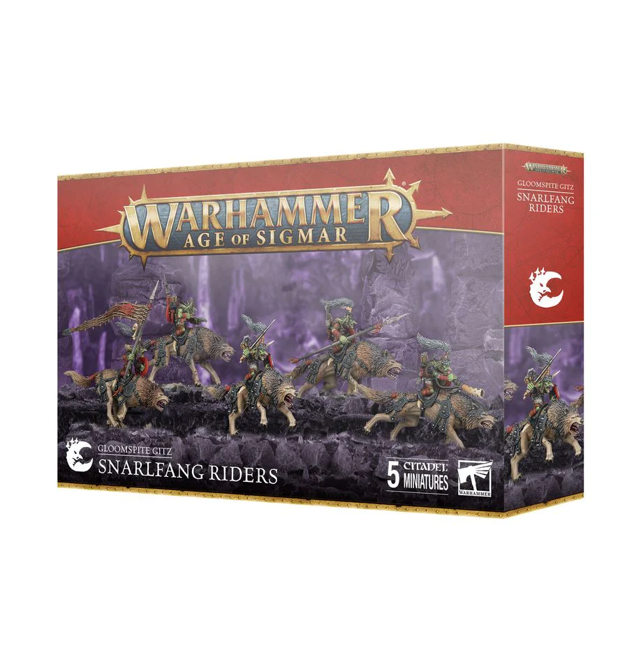 Warhammer Age of Sigmar: Gloomspite Gitz - Snarlfang Riders
