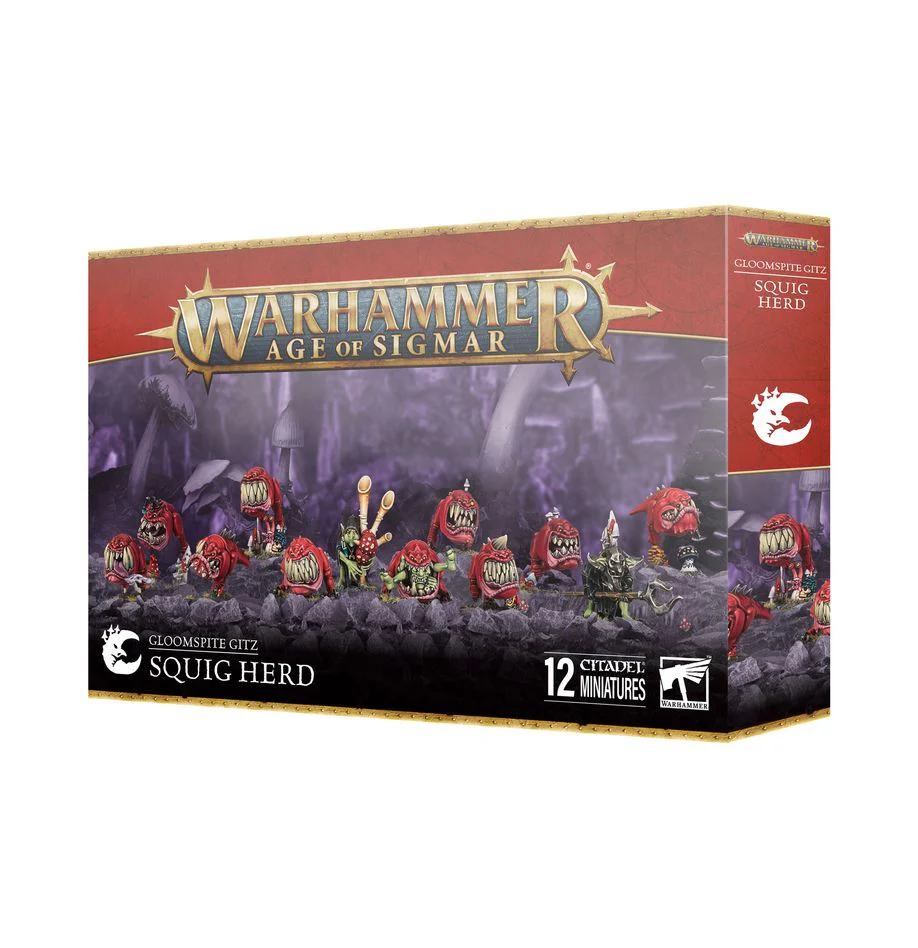 Warhammer Age of Sigmar: Gloomspite Gitz - Squig Herd