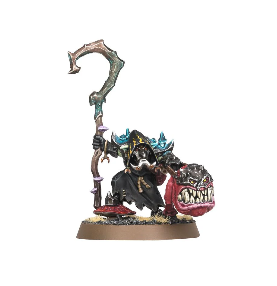 Warhammer Age of Sigmar: Gloomspite Gitz - Squigboss With Gnasha-Squig - Image 2