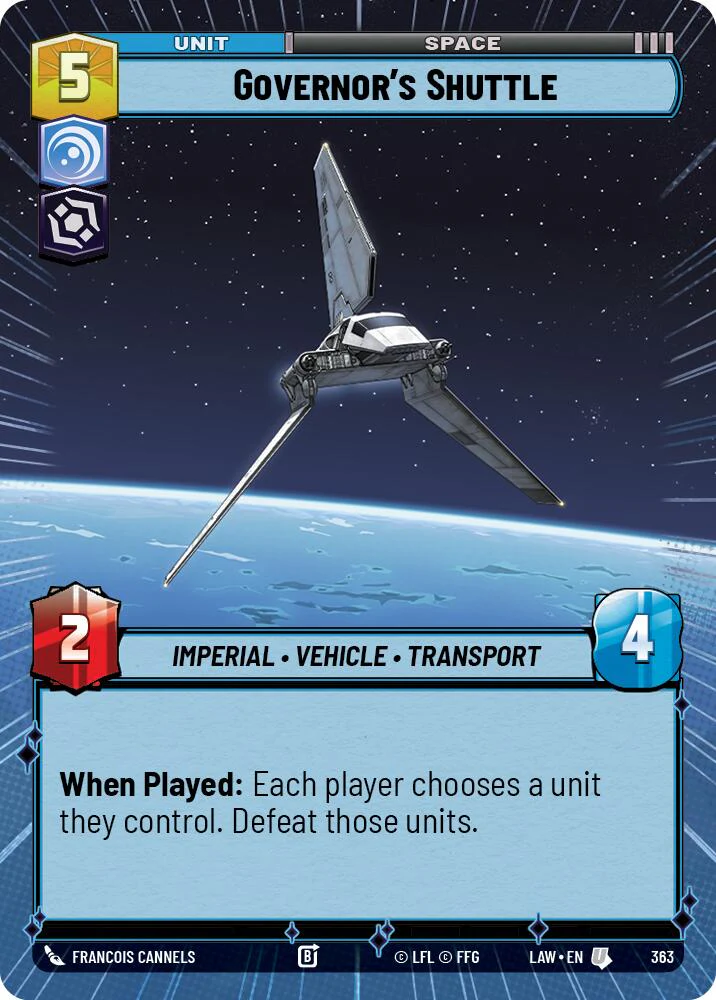 Governor's Shuttle (363) (Hyperspace) (363) [A Lawless Time]