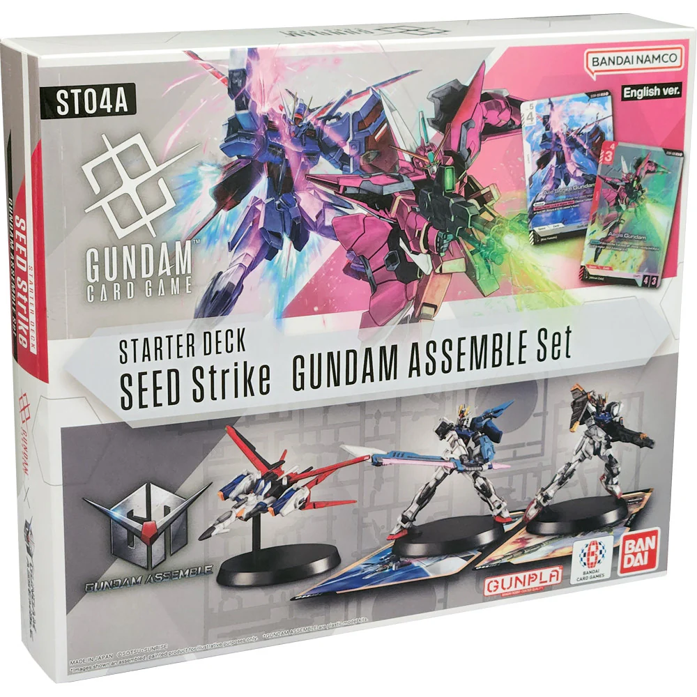 Gundam Card Game: SEED Strike - Starter Deck Gundam Assemble Set (ST04A)