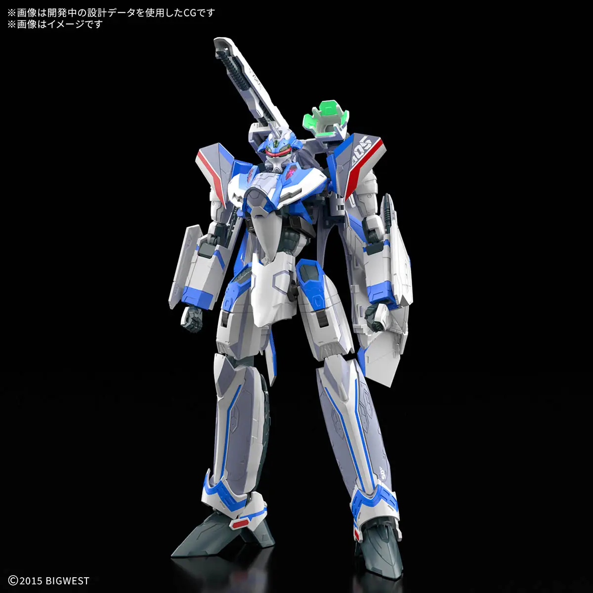 Gunpla: 1/100 HG VF-31J Siegfried Hayate Immelmann Use (2773800) - Image 2