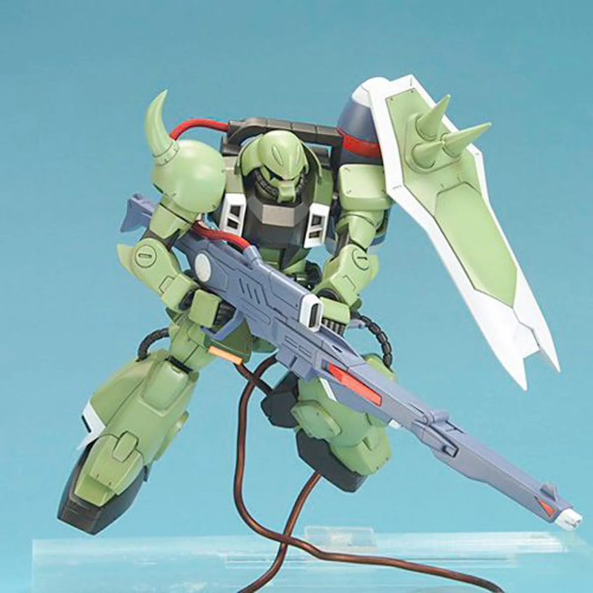 Gunpla: 1/100 ZGMF-1000 Zaku Warrior + Blaze Wizard & Gunner Wizard (1134099) - Image 4