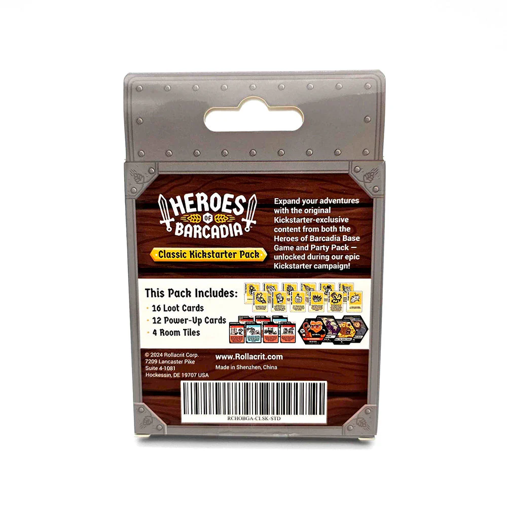 Heroes of Barcadia: Classic Kickstarter Card Pack - Image 5