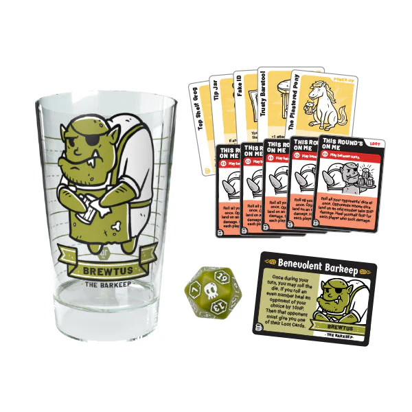 Heroes of Barcadia: Heroes for Hire - Brewtus the Barkeep Character Cup - Image 3
