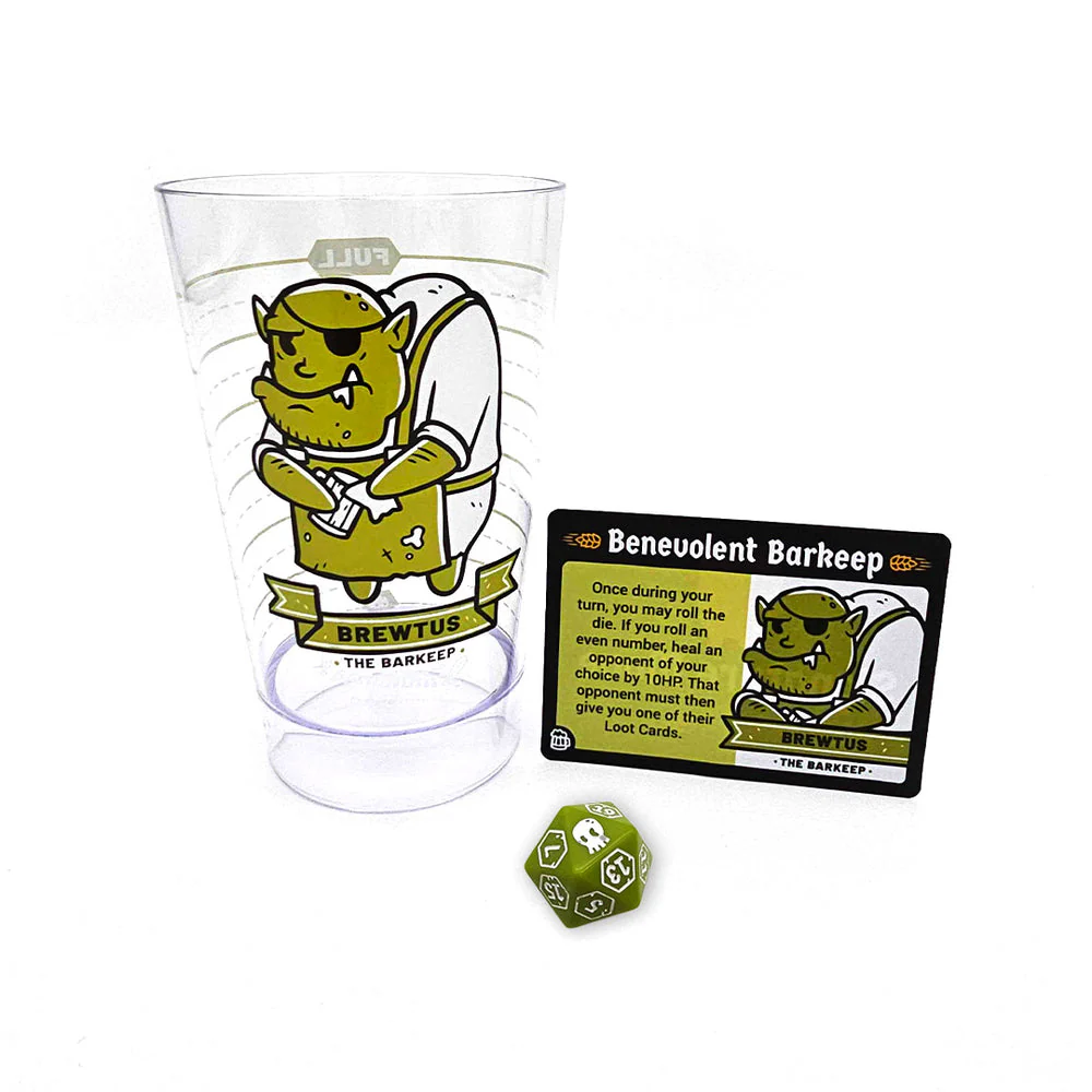 Heroes of Barcadia: Heroes for Hire - Brewtus the Barkeep Character Cup - Image 4