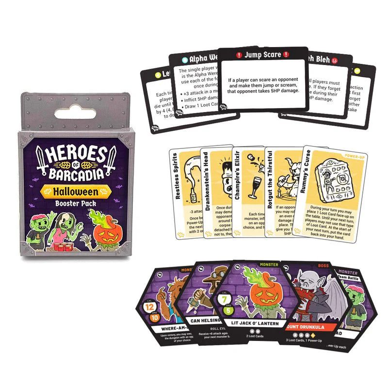 Heroes of Barcadia: Heroes for Hire - Halloween Booster Pack - Image 3