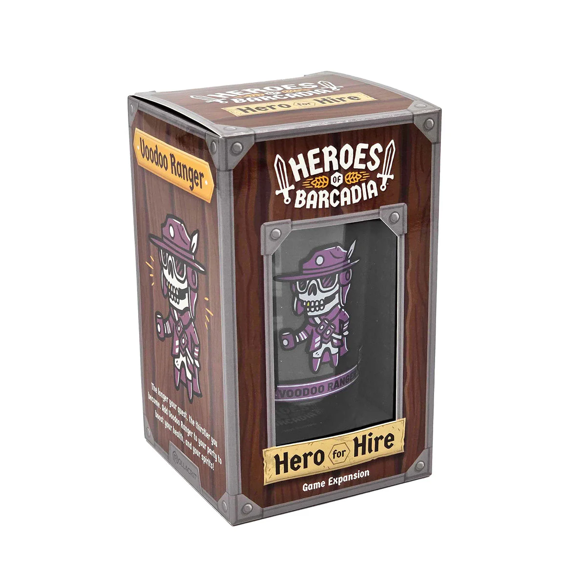 Heroes of Barcadia: Heroes for Hire - Voodoo Ranger Pint Glass