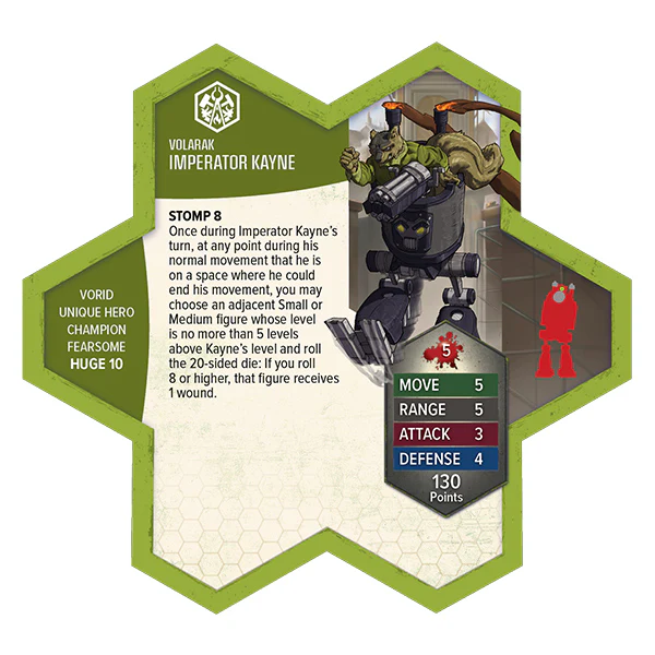 Heroscape Army Expansion: Boiling Tension - Imperator Kayne - Image 3