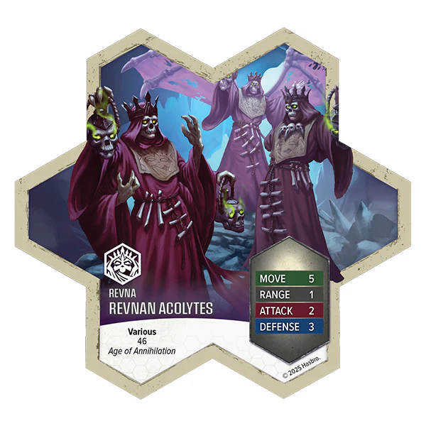 Heroscape Army Expansion: Boiling Tension - Revan Acolytes and Grave Grim - Image 2