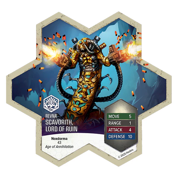 Heroscape Army Expansion: Boiling Tension - Scavorith, Lord of Ruin - Image 2