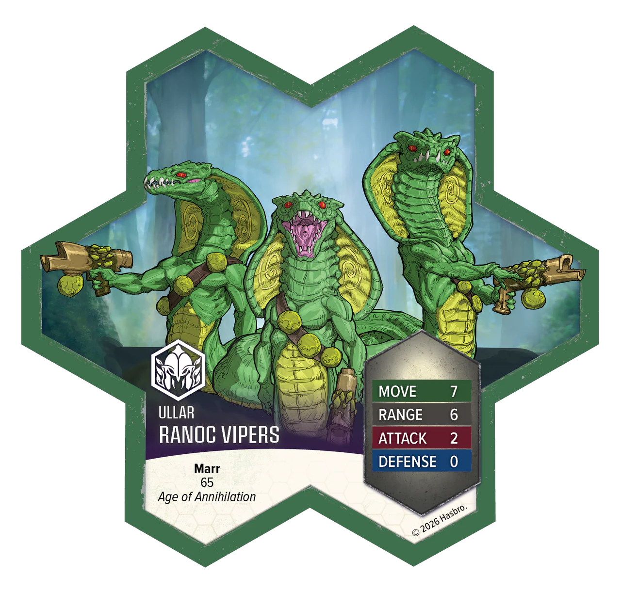 Heroscape: Army Expansion - Elites of Ullar and Ranoc Vipers - Image 3