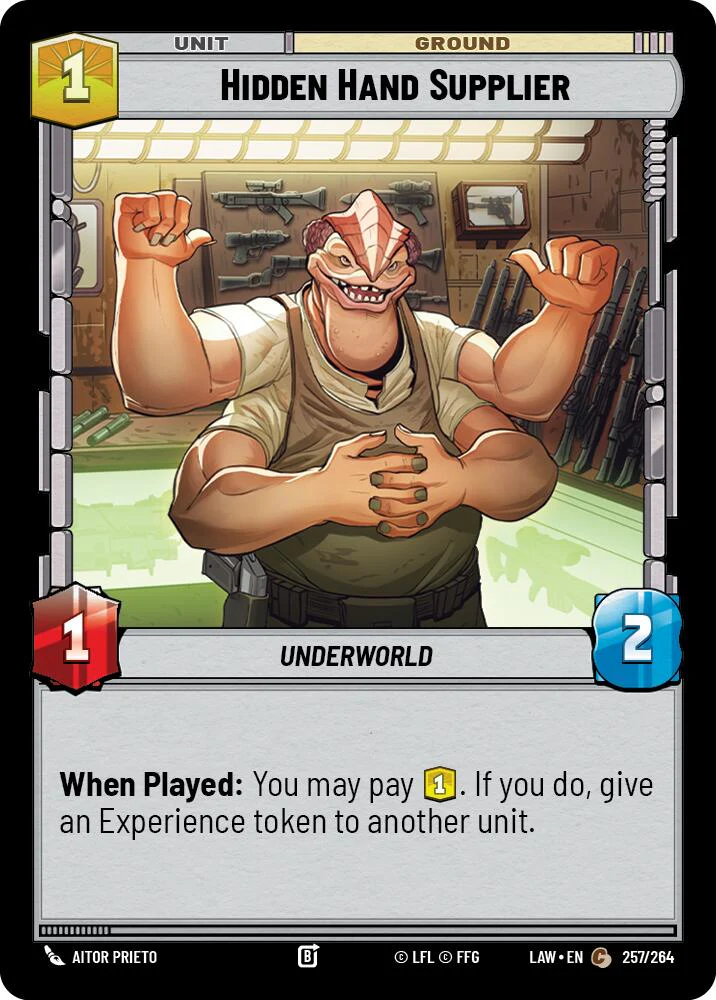 Hidden Hand Supplier (257/264) (257/264) [A Lawless Time]