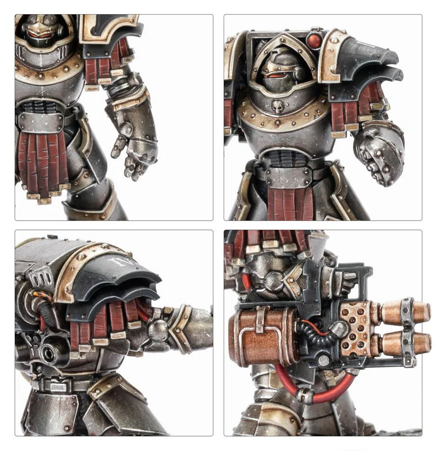 Warhammer The Horus Heresy: Legiones Astartes - Cataphractii Terminators with Combi-Bolters and Power Fists - Image 4