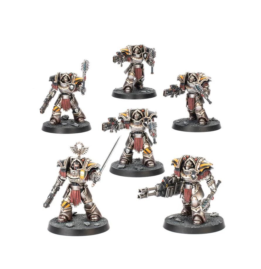 Warhammer The Horus Heresy: Legiones Astartes - Cataphractii Terminators with Volkite Chargers andPower Mauls and - Image 2
