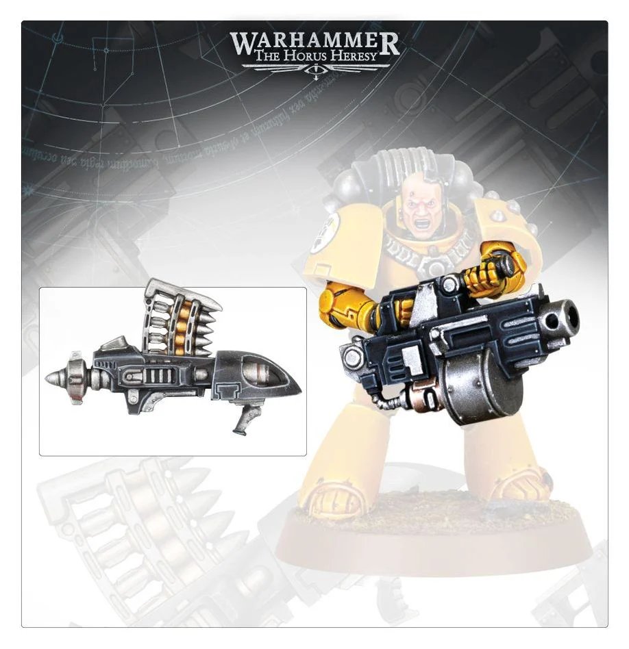 Warhammer The Horus Heresy: Legiones Astartes: Heavy Weapons Upgrade Set - Missile Launchers And Heavy Bolters - Image 3