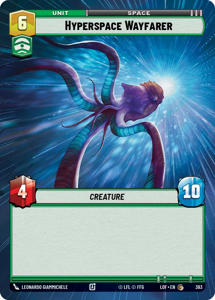 Hyperspace Wayfarer (383) (Hyperspace) (383) [Legends of the Force]