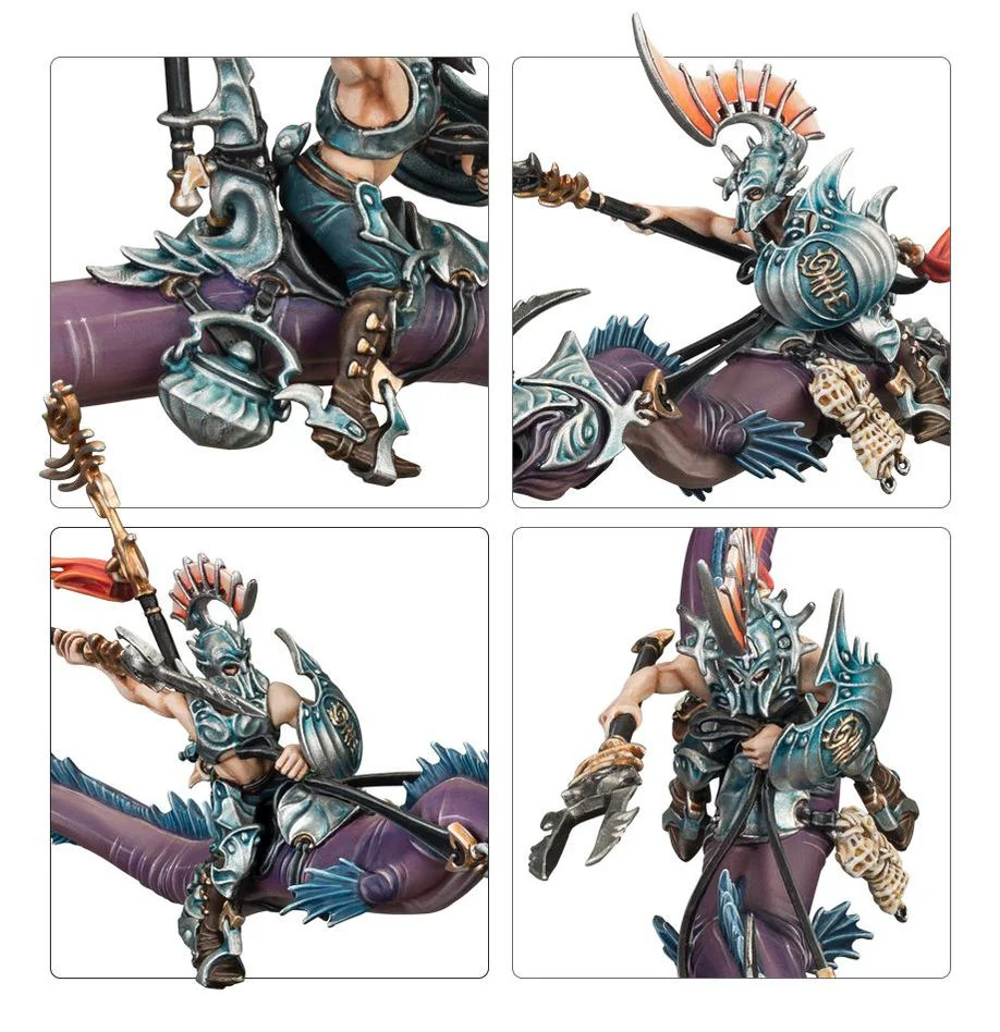Warhammer Age of Sigmar: Idoneth Deepkin - Akhelian Morrsarr Guard - Image 5