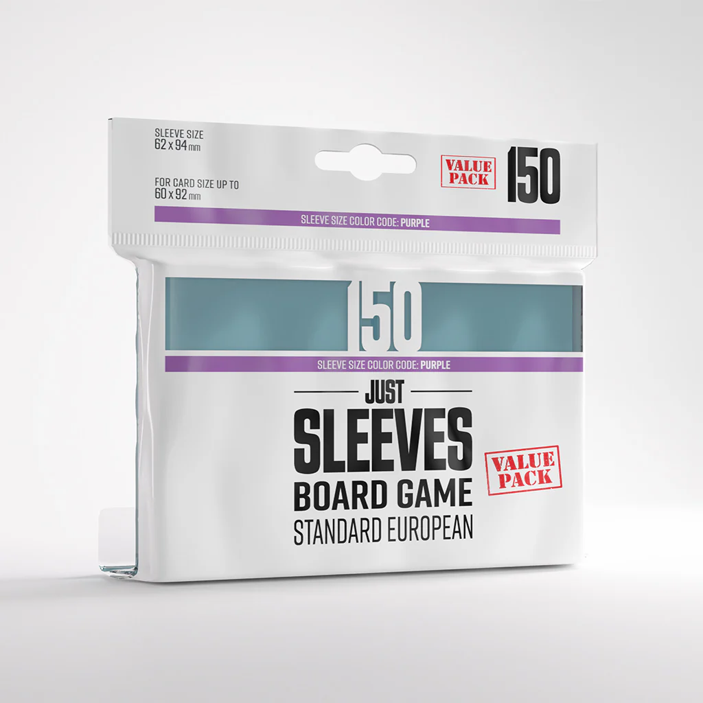 Just Sleeves - Standard European Value Pack (150)