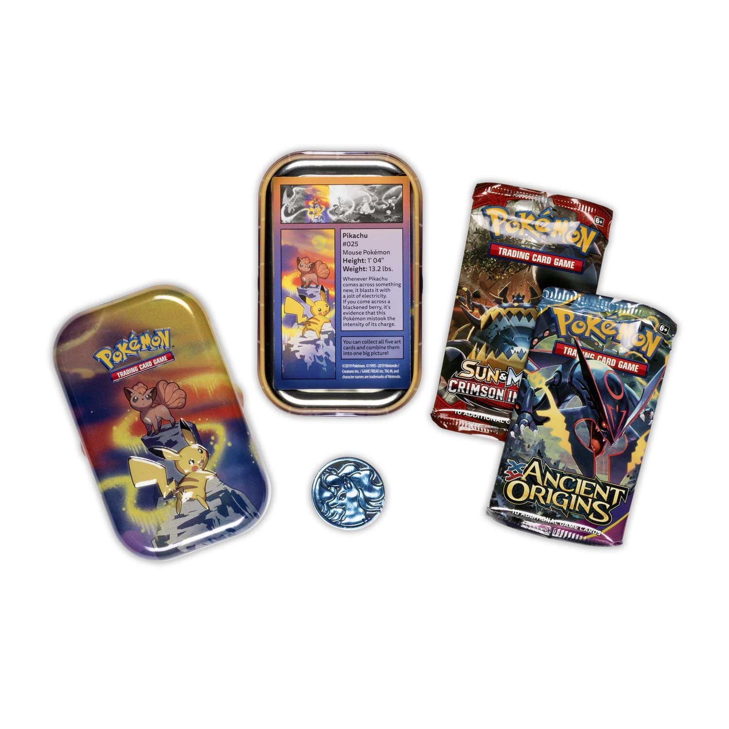 Kanto Power - Mini Collector's Tin (Pikachu & Vulpix) - Image 2