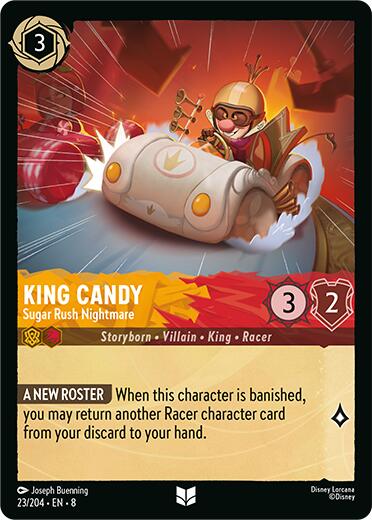 King Candy - Sugar Rush Nightmare (23/204) [Reign of Jafar]